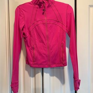 Women's Lululemon Define cropped Pink Jacket